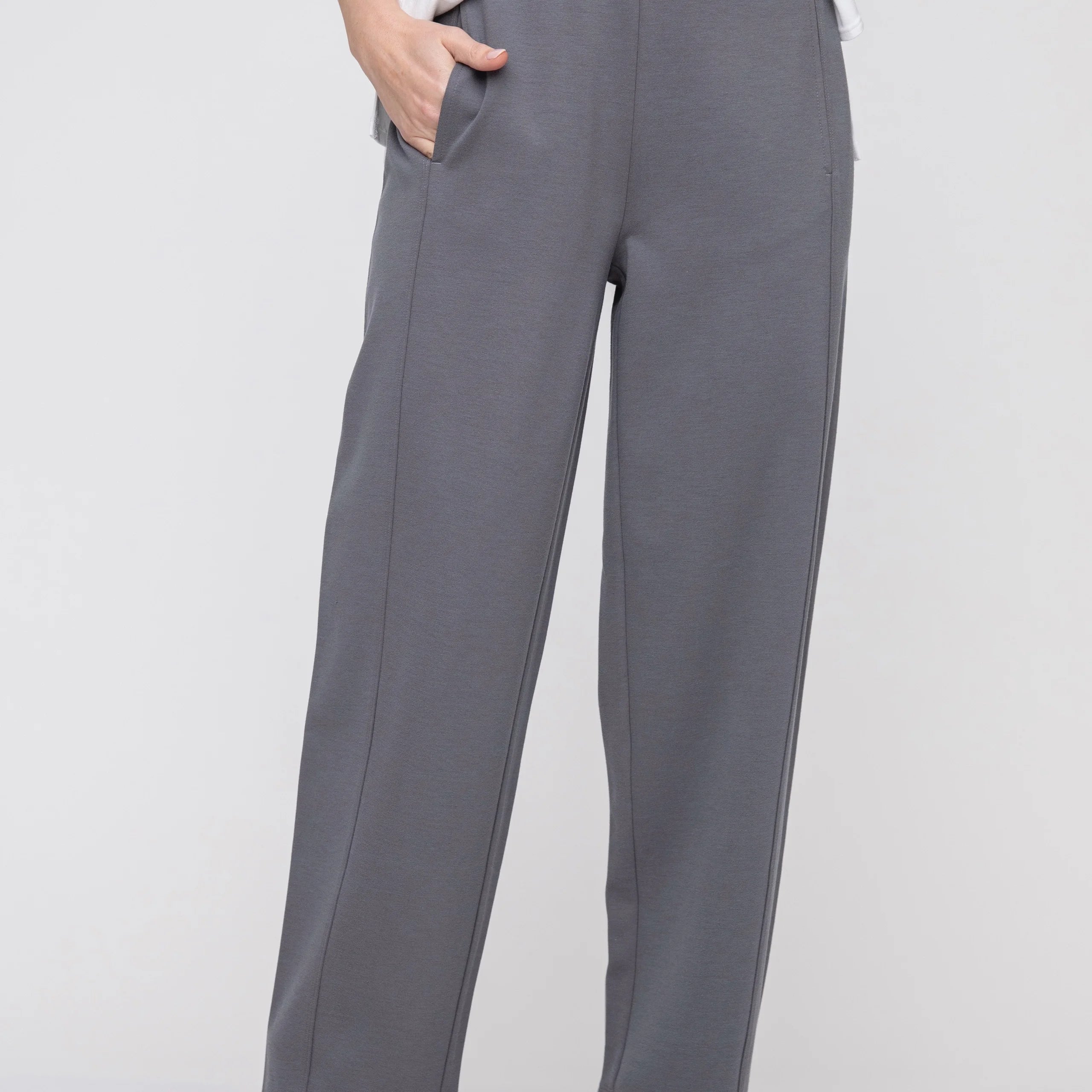 Price Buster Liv, 120223 Straight Pocket Pant, Charcoal