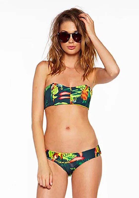 Bonus Savings BEACH RIOT Jungle Get Lucky Bikini Top