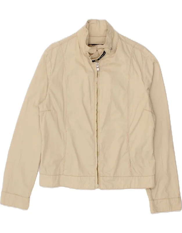 Weekend Discounts to Grab CIESSE PIUMINI Womens Bomber Jacket IT 46 Large Beige