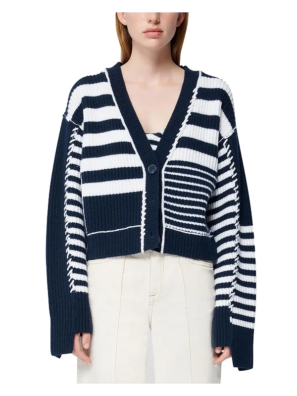 Weekend Specials to Snag Adara Womens Wool Blend Ribbed Cardigan Sweater