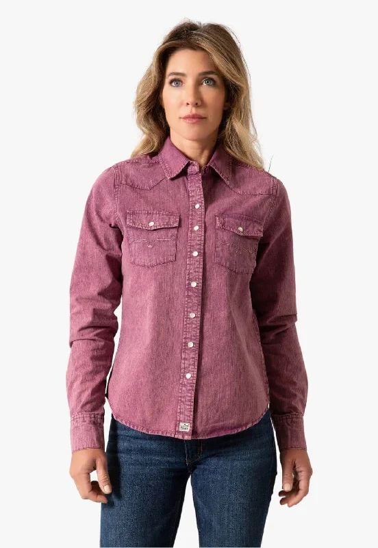 Weekend Deals That Sizzle Kimes Ranch Womens Kaycee Denim Top