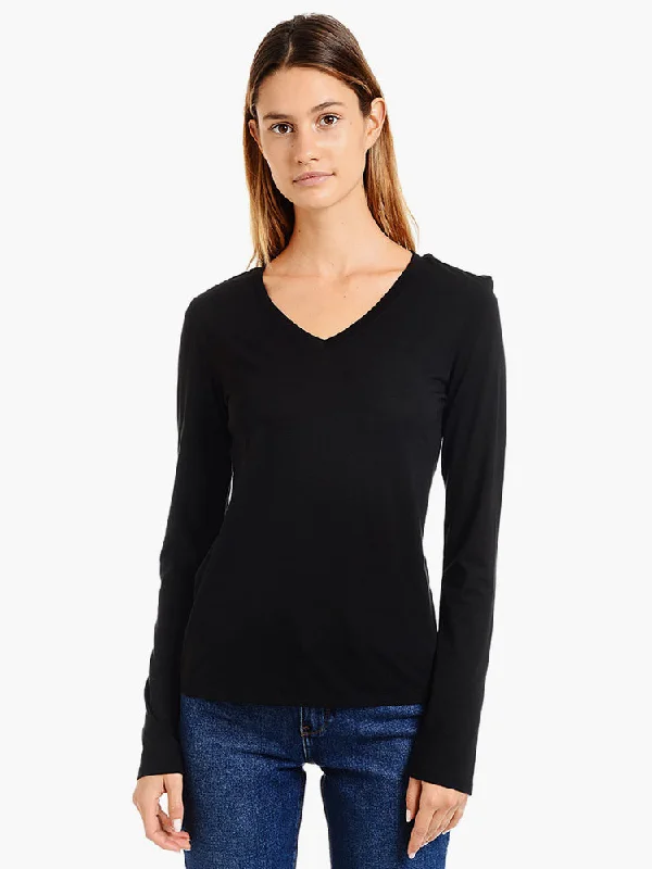 Bargain Prices Long Sleeve V-Neck Tee Marcy