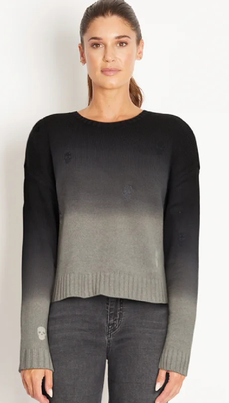 Limited Time Offer Skull Embroidered Sweater by Wildfox