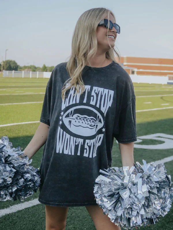 Super Sale Can't Stop Won't Stop Oversized Tee