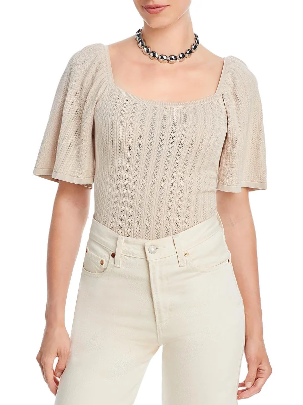 Special Discount Womens Textured Pullover Sweater