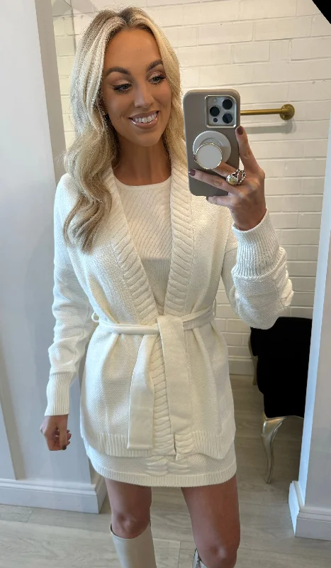 Great Bargain Luna Coat Off White
