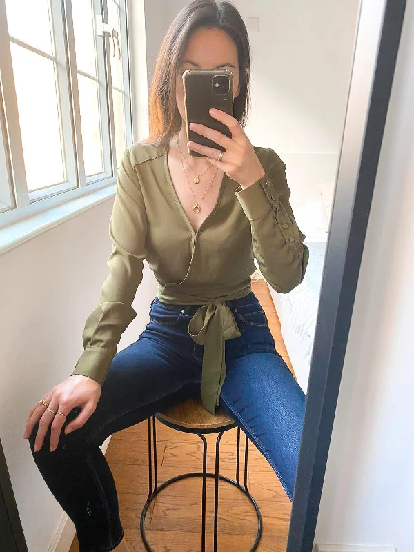 Weekend Savings Extravaganza The Alexa Wrap - Olive