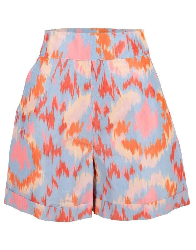 Weekend Shopping Extravaganza Ikat Print Short
