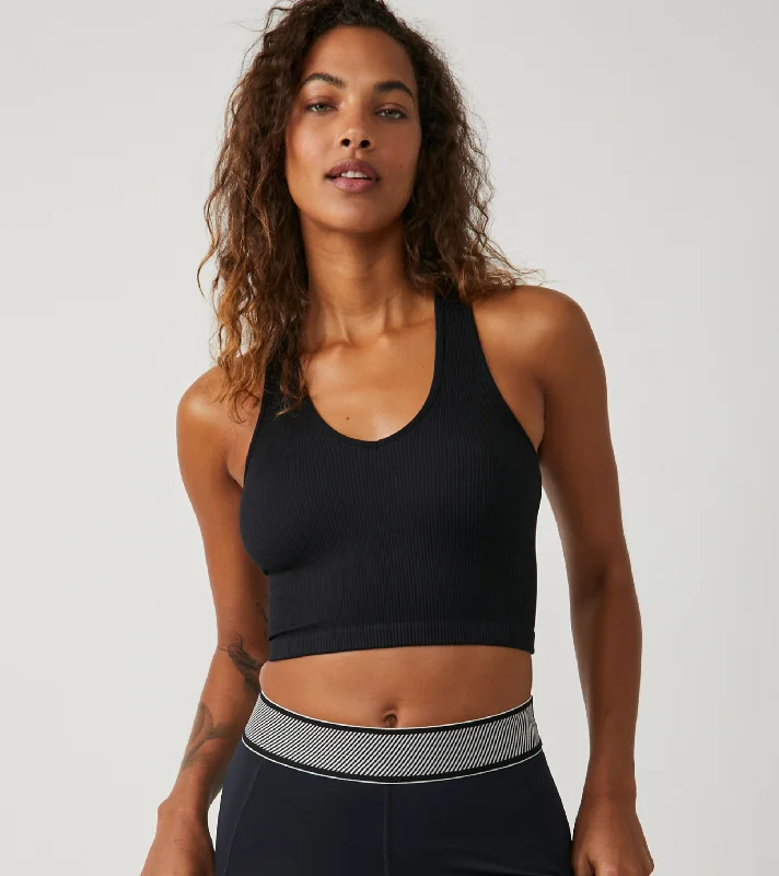 Exclusive Online Offer The Free Throw Long Crop Tanks