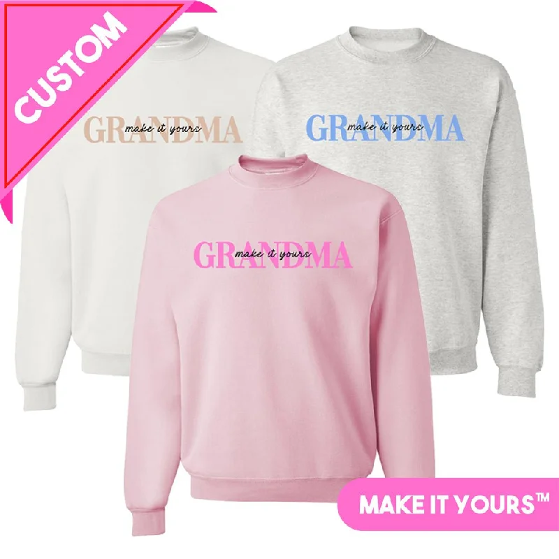 Time-Limited Offer Make It Yours™ 'Grandma' Crewneck Sweatshirt