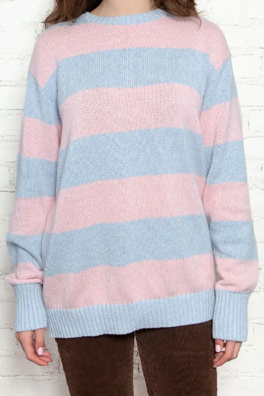 Light Blue Pastel Pink Stripes (Do Not Enable) OK