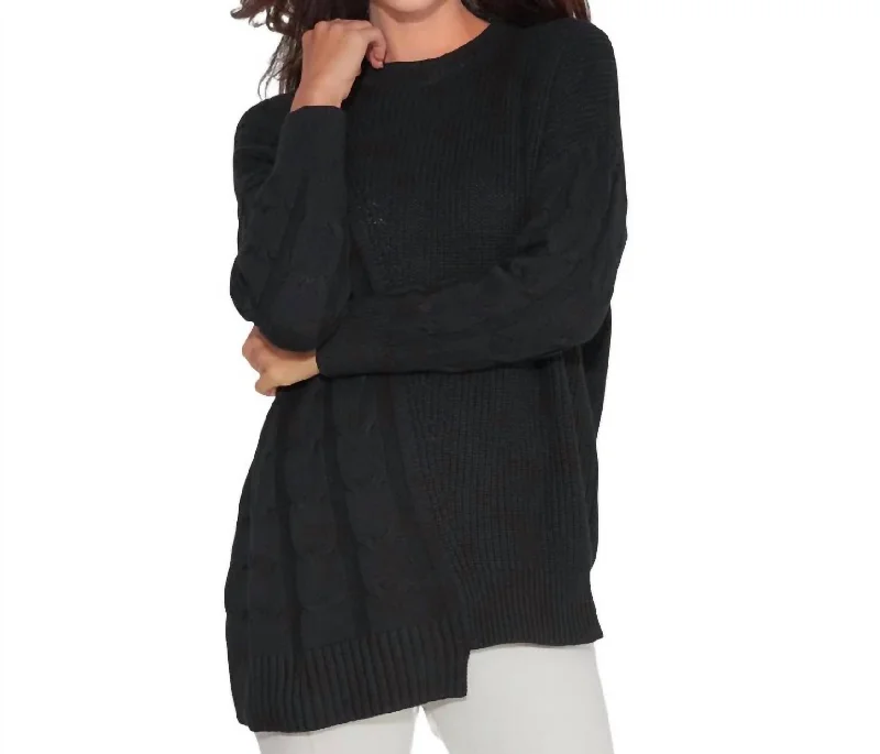 Weekend Specials to Relish Made You Look Sweater In Black