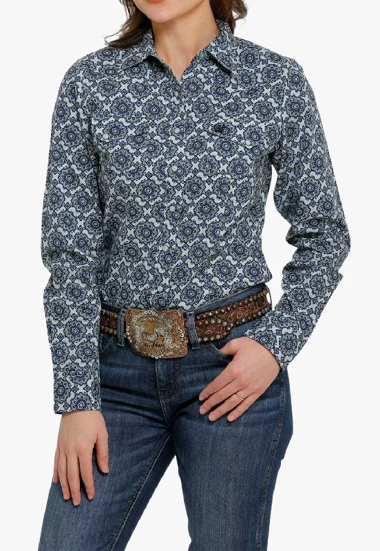 Savings Spectacular Cinch Womens Long Sleeve Shirt