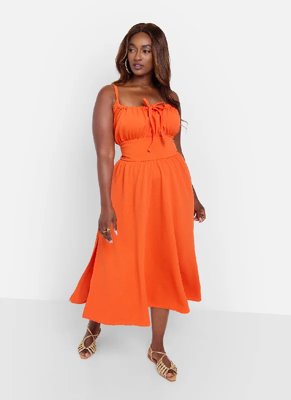 Unmissable Offer Too Late Peasant Top Midi Skater Dress