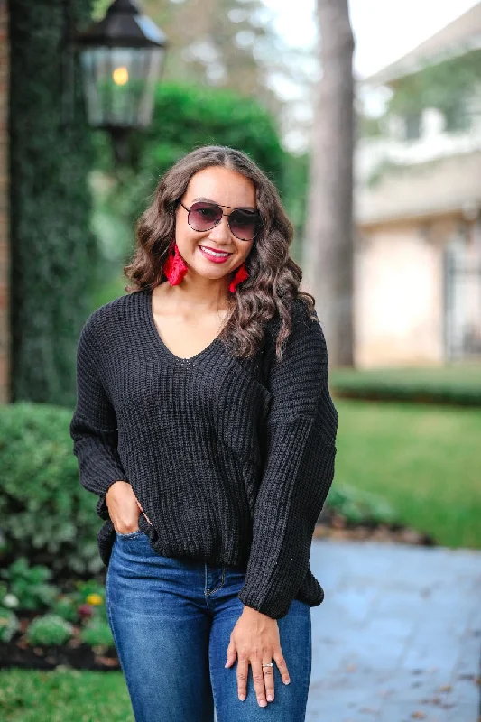 Weekend Specials to Savor Wine and Shine Knit Sweater