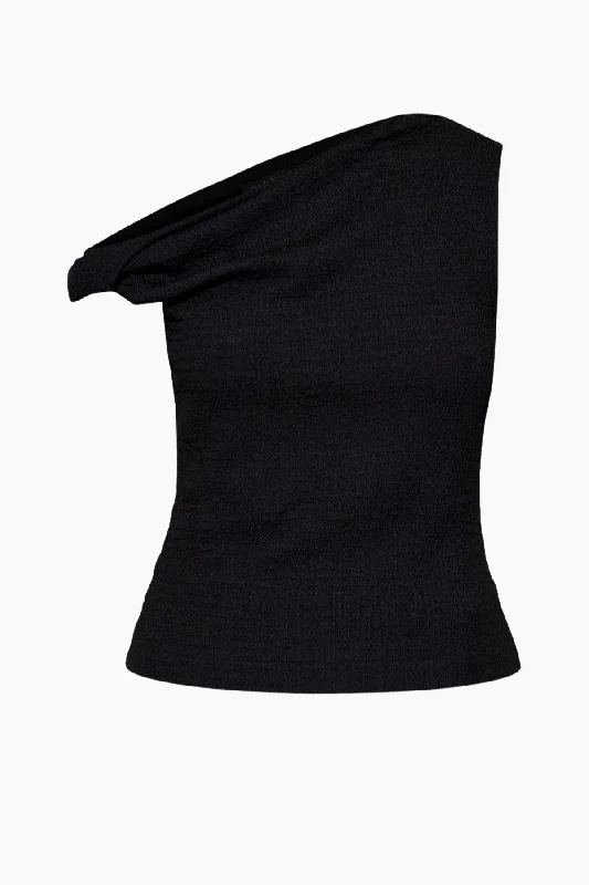 Low Price Rag & Bone Lou Off-Shoulder Top - Black