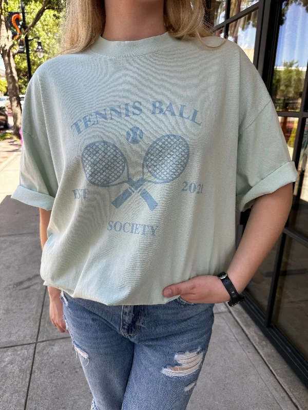 Value Deals The Tennis Ball Society Graphic T-Shirt