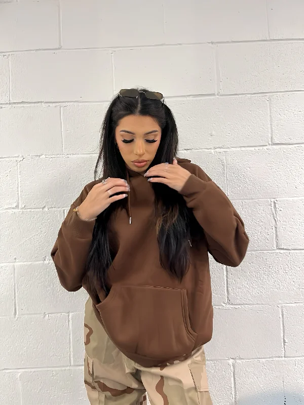 Weekend Savings Spectacle CNT MOCHA BASIC HOODIE
