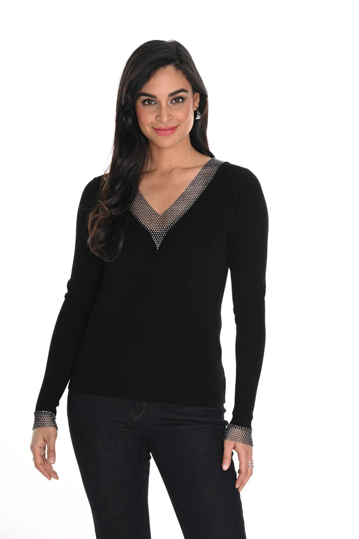 Weekend Bargains to Cherish Frank Lyman #244698U  Black top