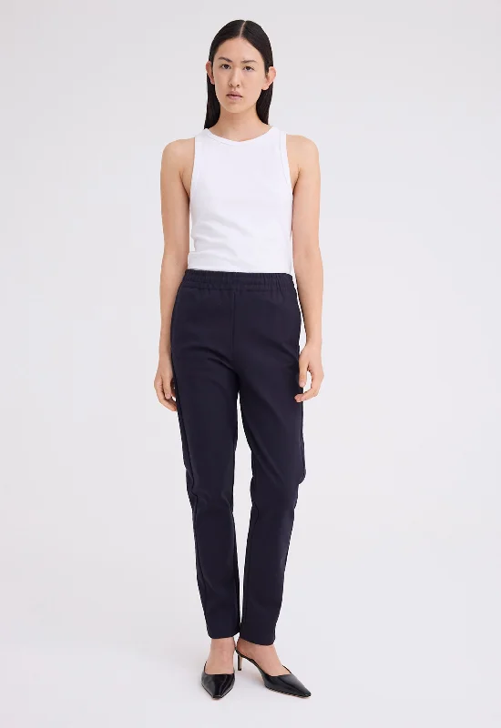 Weekend Savings Fiesta Cub Cotton Ponte Pant - Darkest Navy