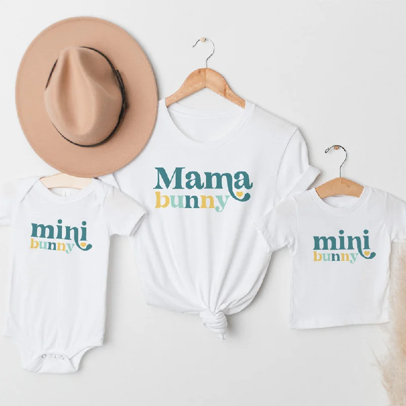 Major Savings Mama Bunny/Mini Bunny Matching Easter T-Shirts/Bodysuits