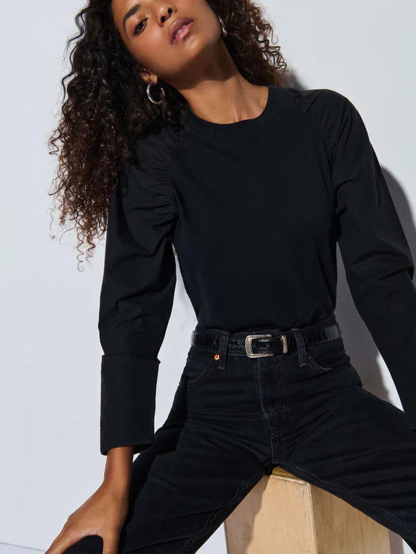 Clearance Sale Ruthie Top~ Jet Black