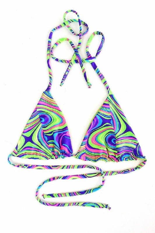 Today Only Reversible Triangle Slide Bikini Top