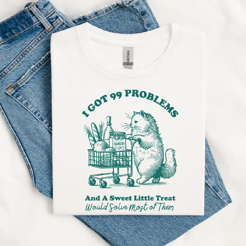 Online Exclusive 99 Problems Solved By Snacks T-Shirt