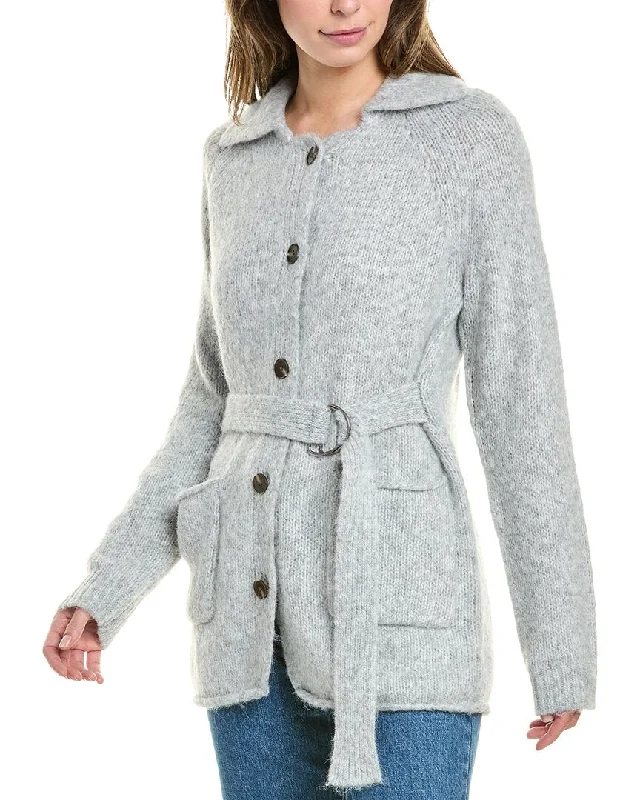 Super Bargain Design History Tie Button Front Cardigan