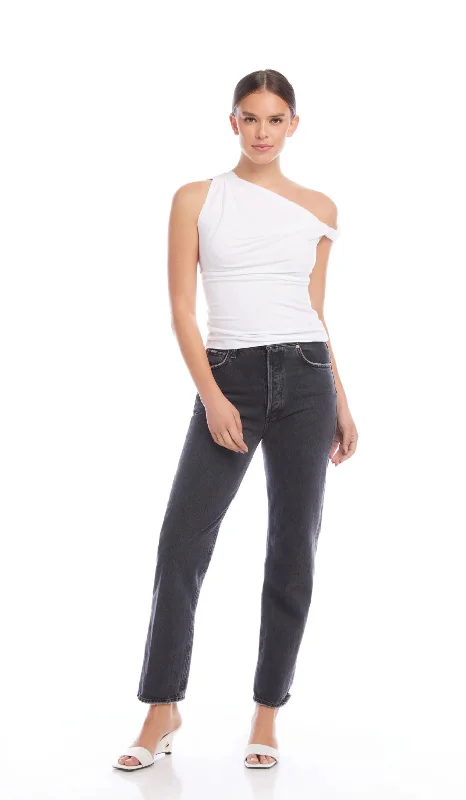 Weekend Discounts to Celebrate Nadia Top in White