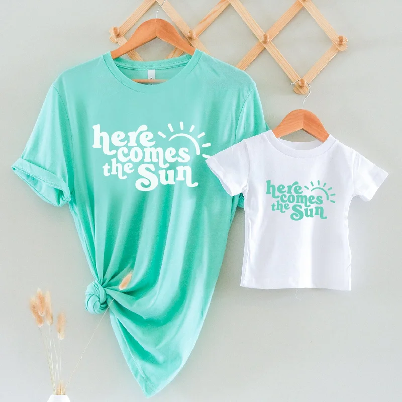 Take Advantage Here Comes The Sun Matching Summer T-Shirts