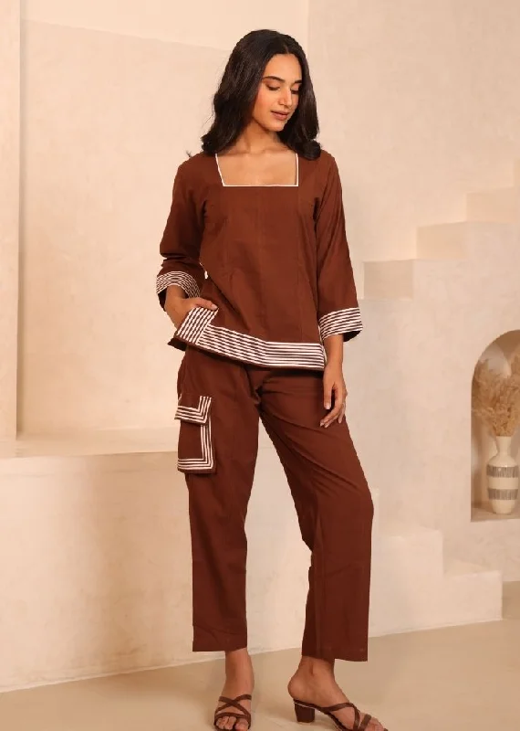 Major Savings Woodland Pants Brown