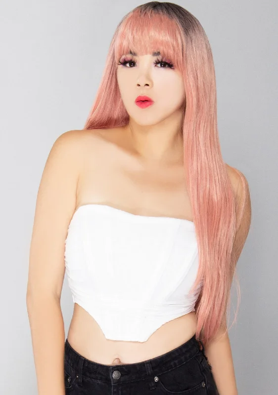 Unbeatable Prices White Lies Bustier Top