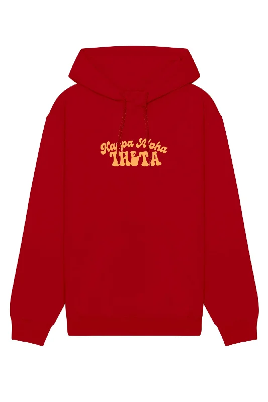 Anniversary Sale Kappa Alpha Theta Vintage Hippie Hoodie