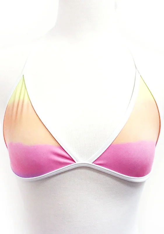 Discount Days Swim Wildfox Sunset Contrast Reversible Bikini Top