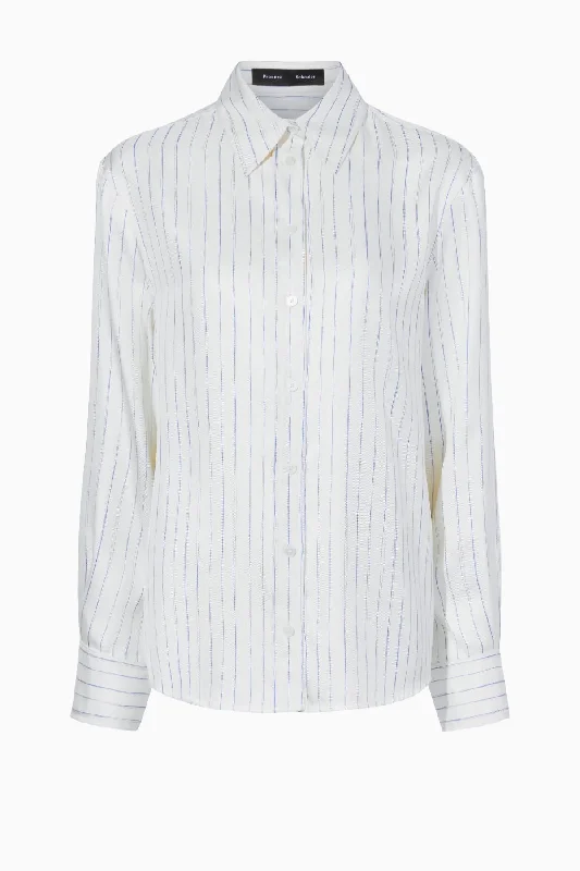 Crazy Deal Proenza Schouler Madison Shirt - Ivory Multi