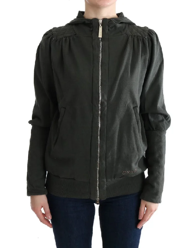 Exclusive Deal Exte  Top Hooded Cotton Zipper Women's Sweater