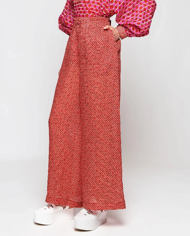 Weekend Bargains Galore MIRTO 1956 - MOSAIC RAMIE TROUSER