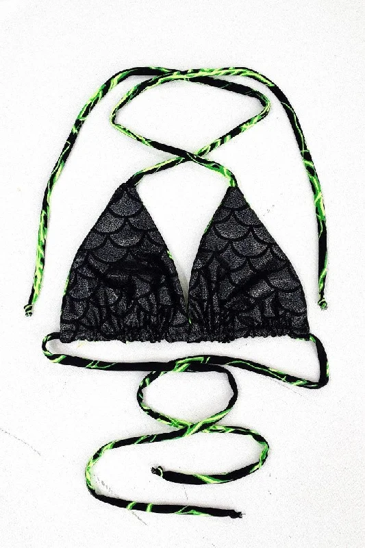 Cash Savings Reversible Triangle Slide Bikini Top