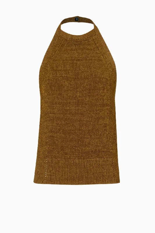 Weekend Special Proenza Schouler Leona Top - Ochre
