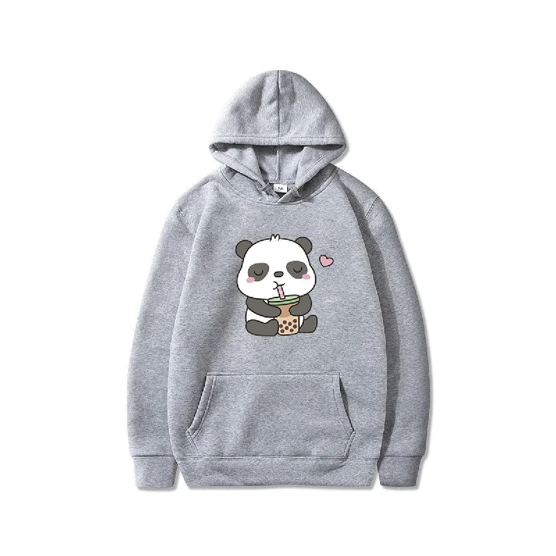 Unbeatable Prices Panda Printed Hoodie