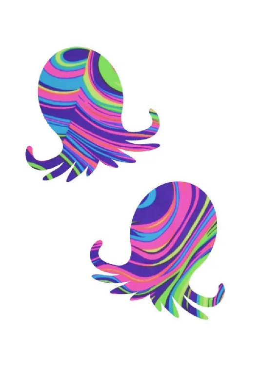 Epic Deals UV Glow Worm Octopus Pasties